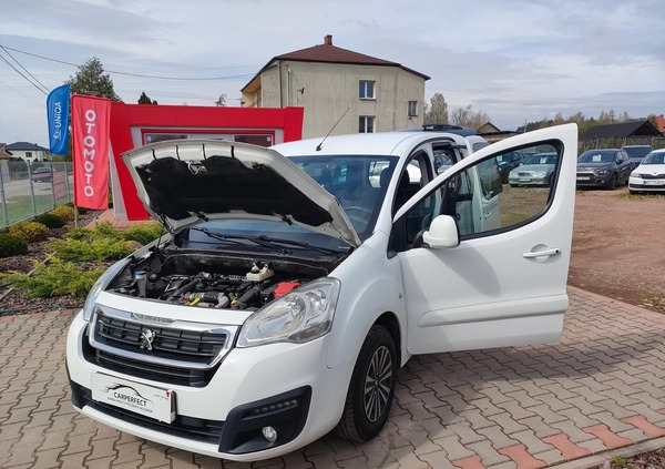 Peugeot Partner cena 42900 przebieg: 164300, rok produkcji 2018 z Bodzentyn małe 466